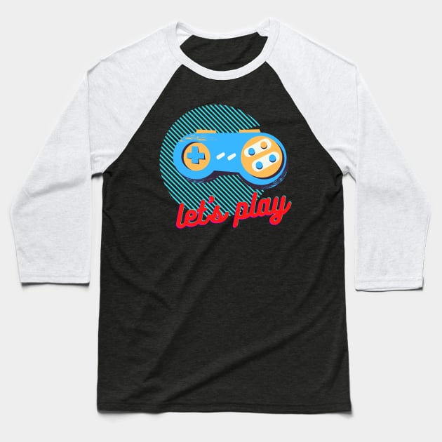 Lets Play Baseball T-Shirt by BYVIKTOR